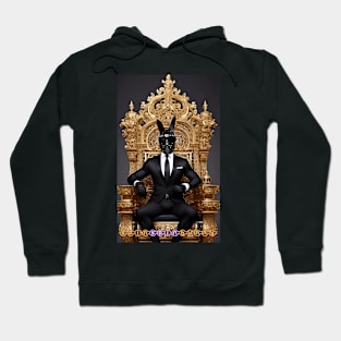 SpinSpinBunny Throne Hoodie